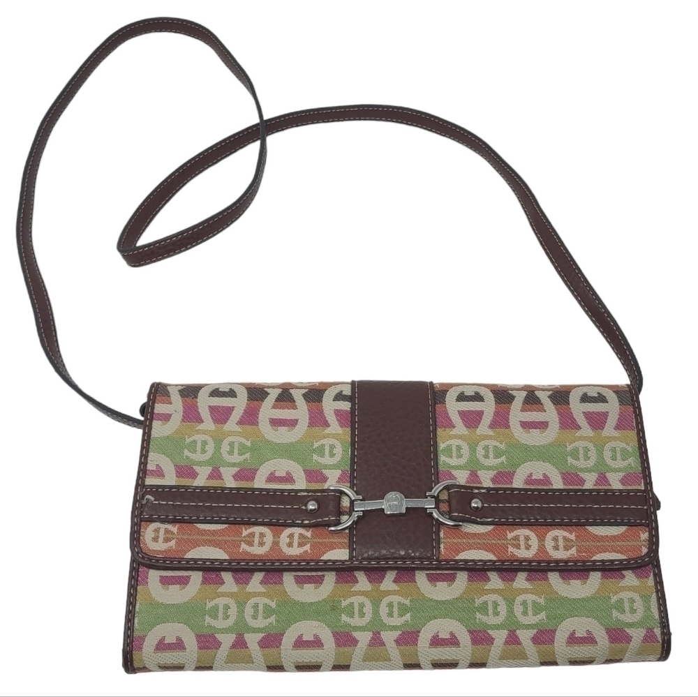 Etienne Aigner | Multicolored Convertible Clutch or Wristlet (One Size)